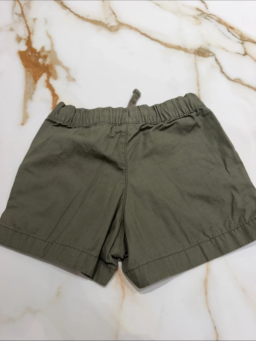 Carter's Olive Green Drawstring Bermuda Shorts 24m
